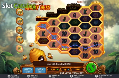 Οθόνη4. Angry Bees Κουλοχέρης