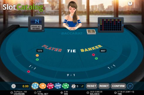 Οθόνη2. Classic Baccarat (GamePlay) Κουλοχέρης