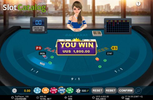 Οθόνη3. Classic Baccarat (GamePlay) Κουλοχέρης