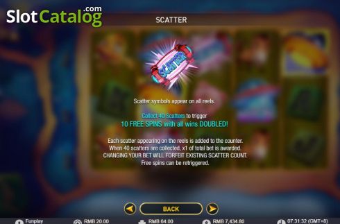 Οθόνη9. Ufo Frenzy Κουλοχέρης