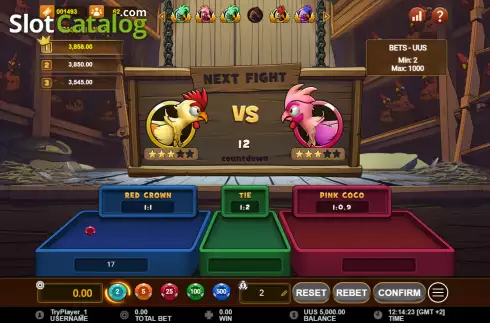 Οθόνη2. Rooster Fight Κουλοχέρης