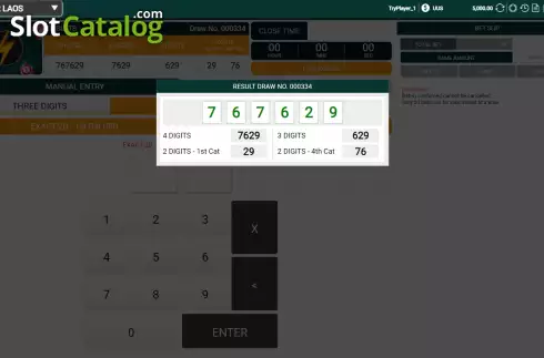 Οθόνη6. Sabaidee Lottery Κουλοχέρης