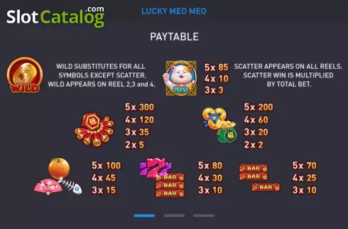 Οθόνη7. Lucky Meo Meo Κουλοχέρης 