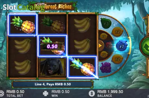 Οθόνη3. Rainforest Riches Κουλοχέρης