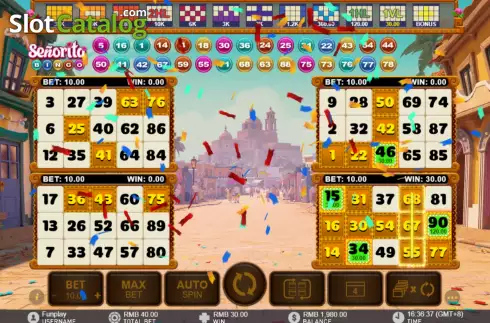 Οθόνη4. Senorita Bingo Κουλοχέρης