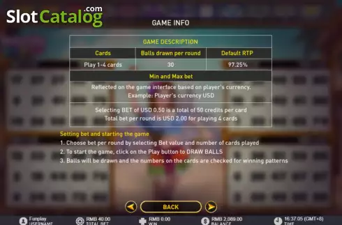 Οθόνη7. Senorita Bingo Κουλοχέρης