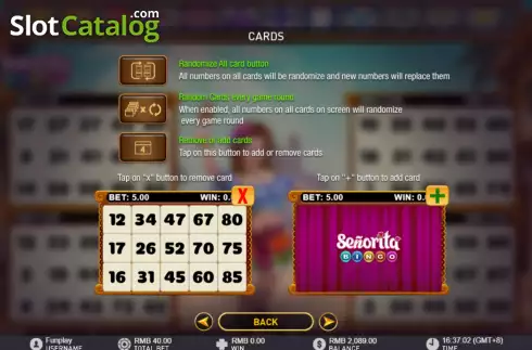 Οθόνη9. Senorita Bingo Κουλοχέρης