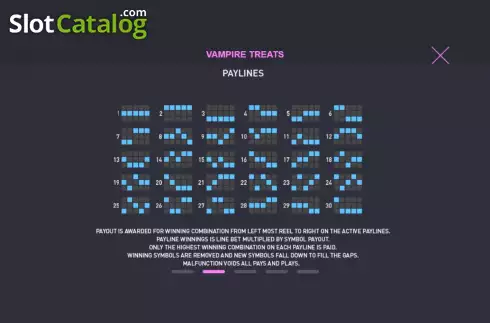 Οθόνη6. Vampire Treats Κουλοχέρης 