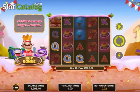 Οθόνη3. Royal Nom Nom Κουλοχέρης