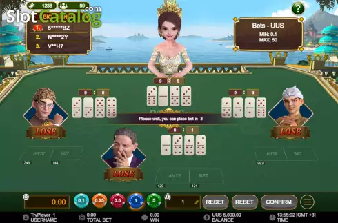 Οθόνη4. Domino QQ: Virtual Dealer Κουλοχέρης