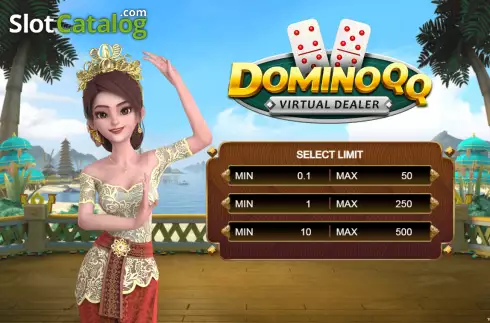 Οθόνη2. Domino QQ: Virtual Dealer Κουλοχέρης