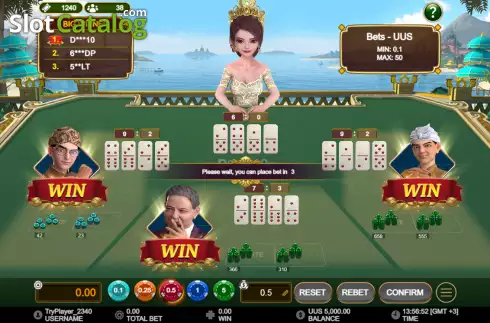 Οθόνη5. Domino QQ: Virtual Dealer Κουλοχέρης