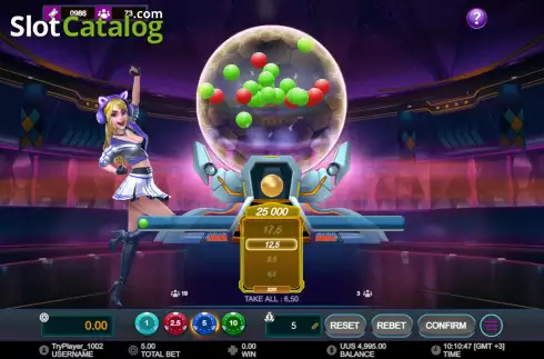 Οθόνη3. Golden Power Ball Κουλοχέρης