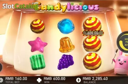 Οθόνη 4. Candylicious Κουλοχέρης