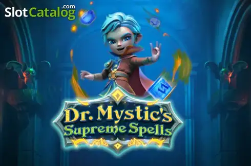 Dr. Mystic's Supreme Spells Λογότυπο Dr. Mystic's Supreme Spells Λογότυπο