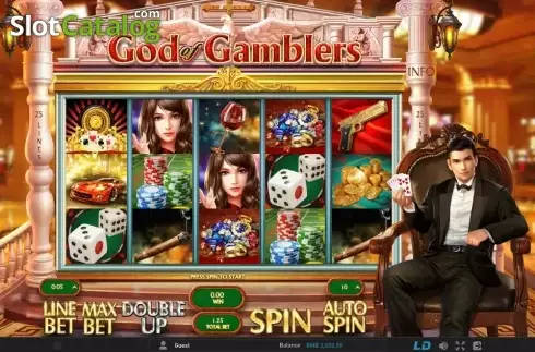 Οθόνη 1. God of Gamblers (GamePlay) Κουλοχέρης