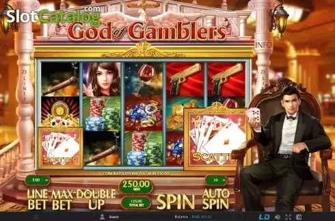 Οθόνη 3. God of Gamblers (GamePlay) Κουλοχέρης