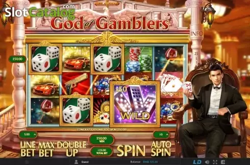 Οθόνη 5. God of Gamblers (GamePlay) Κουλοχέρης