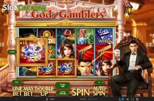 Οθόνη 6. God of Gamblers (GamePlay) Κουλοχέρης