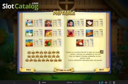 Πίνακας πληρωμών 1. Golden Eggs (GamePlay) Κουλοχέρης 