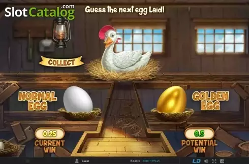 Οθόνη 6. Golden Eggs (GamePlay) Κουλοχέρης 