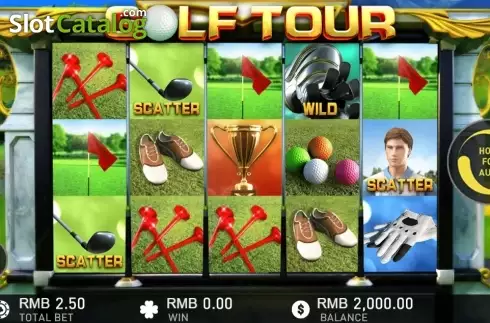 Οθόνη 1. Golf Tour Κουλοχέρης 