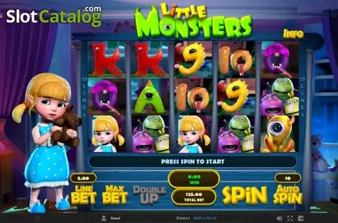 Οθόνη 1. Little Monsters Κουλοχέρης