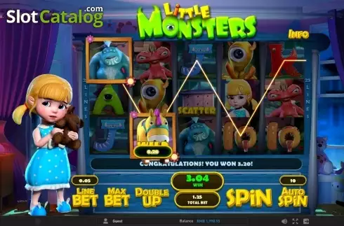 Οθόνη 2. Little Monsters Κουλοχέρης