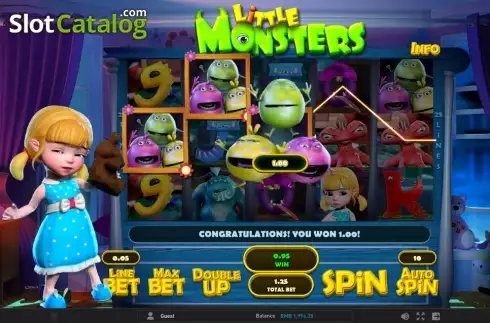 Οθόνη 4. Little Monsters Κουλοχέρης