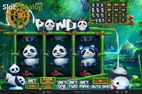 Οθόνη 5. Panda (GamePlay) Κουλοχέρης 