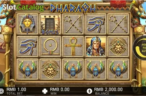 Οθόνη 1. Pharaoh (GamePlay) Κουλοχέρης