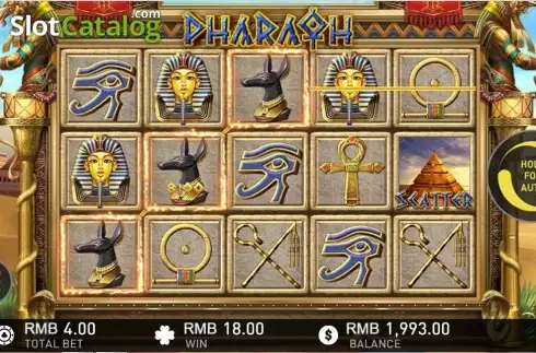 Οθόνη 4. Pharaoh (GamePlay) Κουλοχέρης
