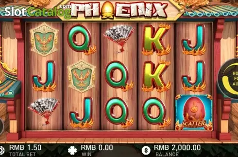 Οθόνη 1. Phoenix (GamePlay) Κουλοχέρης 