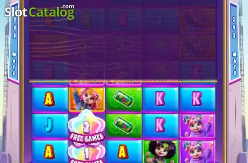 Οθόνη2. K-Pup Stars Daebak Reels Κουλοχέρης