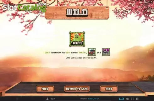 Πίνακας πληρωμών 2. Samurai Sushi Κουλοχέρης