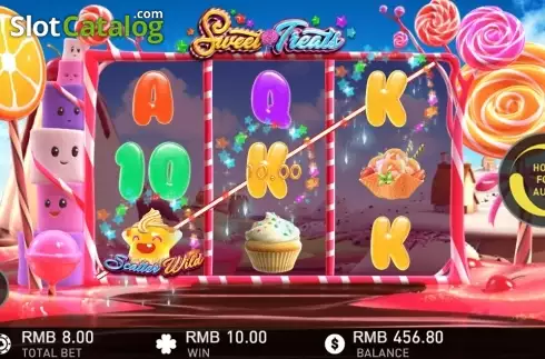 Οθόνη 5. Sweet Treats (GamePlay) Κουλοχέρης