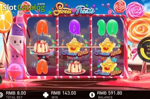 Οθόνη 6. Sweet Treats (GamePlay) Κουλοχέρης