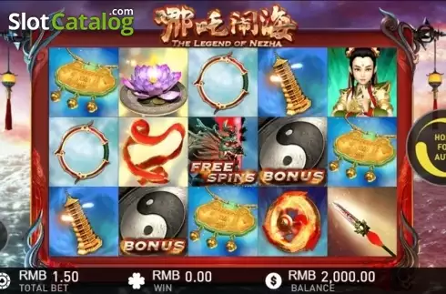 Οθόνη2. Legend Of Nezha (GamePlay) Κουλοχέρης