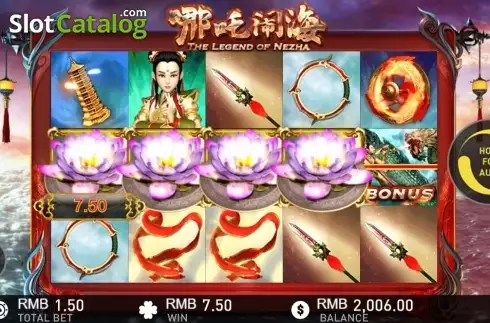 Οθόνη3. Legend Of Nezha (GamePlay) Κουλοχέρης