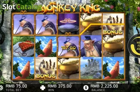 Οθόνη 2. The Monkey King (GamePlay) Κουλοχέρης