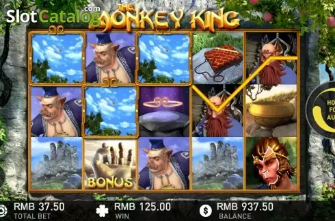 Οθόνη 4. The Monkey King (GamePlay) Κουλοχέρης
