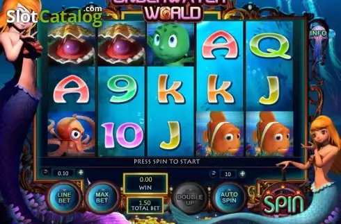 Οθόνη 1. Underwater World Κουλοχέρης