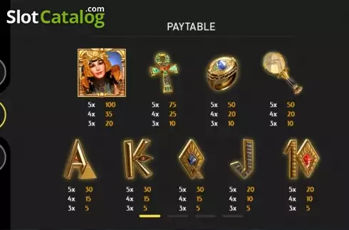 Πίνακας πληρωμών 1. Cleopatra (GamePlay) Κουλοχέρης