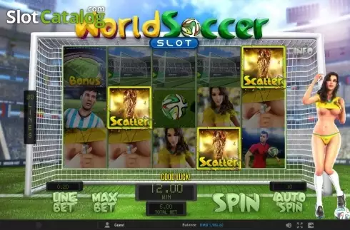 Οθόνη 4. World Soccer (GamePlay) Κουλοχέρης