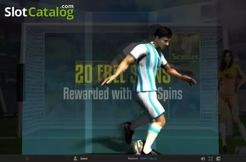 Οθόνη 6. World Soccer (GamePlay) Κουλοχέρης