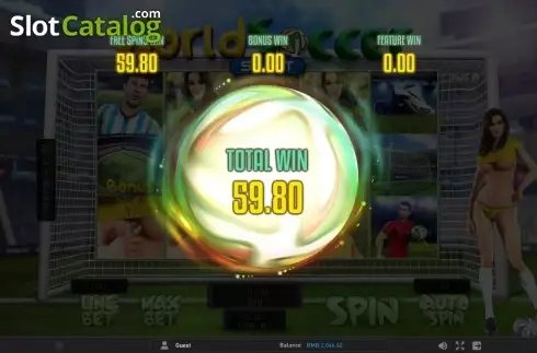 Οθόνη 7. World Soccer (GamePlay) Κουλοχέρης