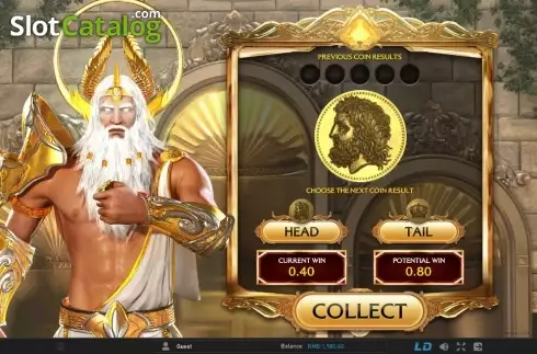 Οθόνη 7. Zeus King of Gods Κουλοχέρης