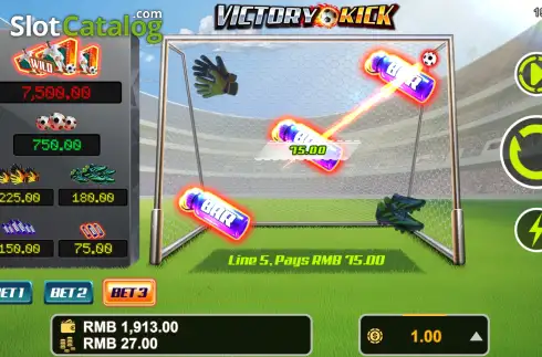 Οθόνη3. Victory Kick Κουλοχέρης 
