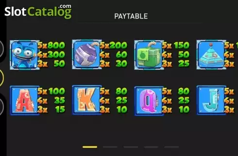 Πίνακας πληρωμών 1. Lucky Bomber Κουλοχέρης