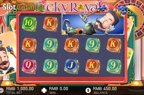 Οθόνη9. Lucky Royale Κουλοχέρης